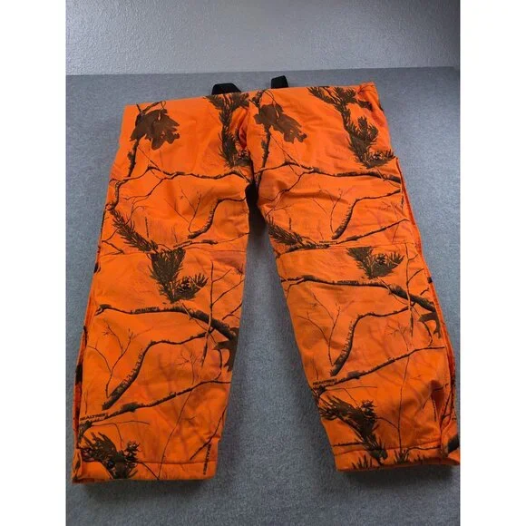 Grander Mountain Men's Realtree Waterproof Tech20 Breathable Orange Camo Jacket - Picture 15 of 16